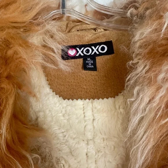 Vintage women’s XOXO Y2K faux fur lined jacket - Picture 3 of 6